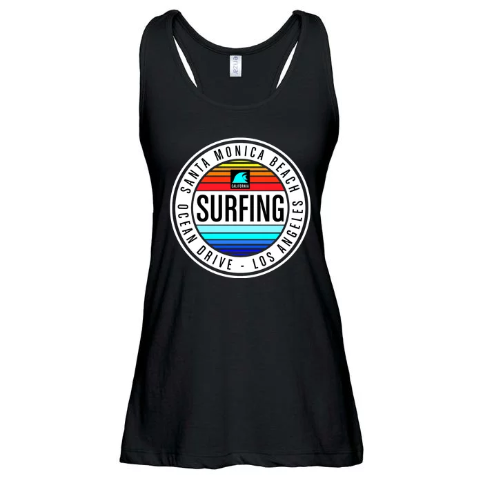 Surfing Logo Ladies Essential Flowy Tank