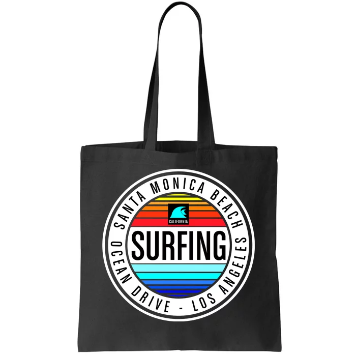 Surfing Logo Tote Bag