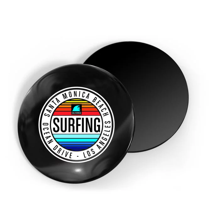 Surfing Logo Magnet