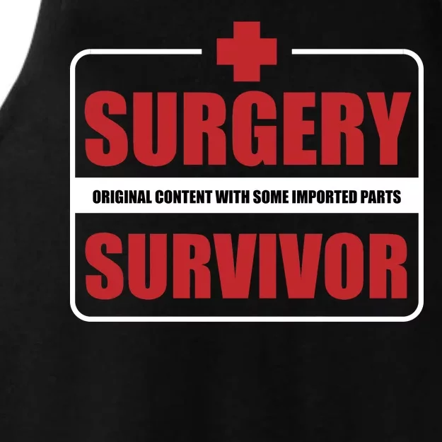 Surgery Survivor Imported Parts Ladies Tri-Blend Wicking Tank