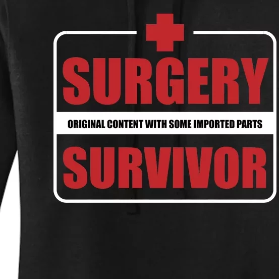 Surgery Survivor Imported Parts Women's Pullover Hoodie