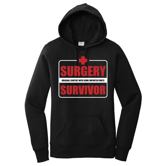 Surgery Survivor Imported Parts Women's Pullover Hoodie