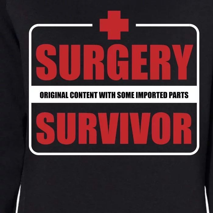 Surgery Survivor Imported Parts Womens California Wash Sweatshirt