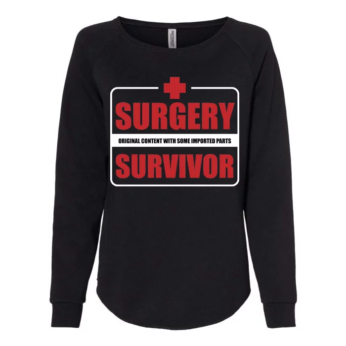 Surgery Survivor Imported Parts Womens California Wash Sweatshirt