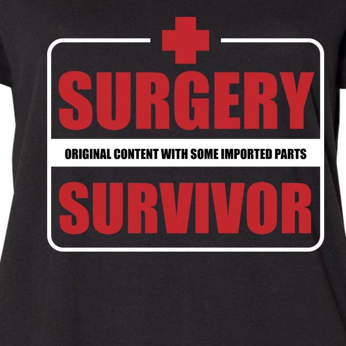 Surgery Survivor Imported Parts Women's Plus Size T-Shirt