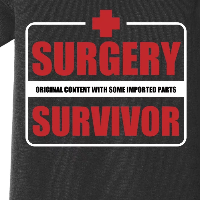 Surgery Survivor Imported Parts Baby Bodysuit