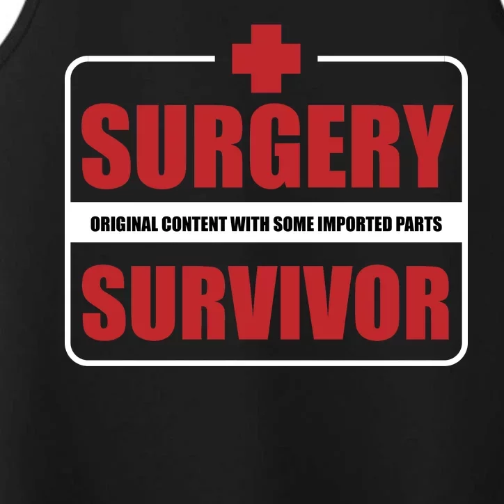 Surgery Survivor Imported Parts Performance Tank