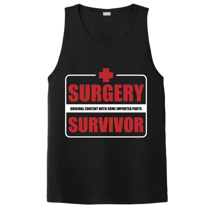 Surgery Survivor Imported Parts Performance Tank