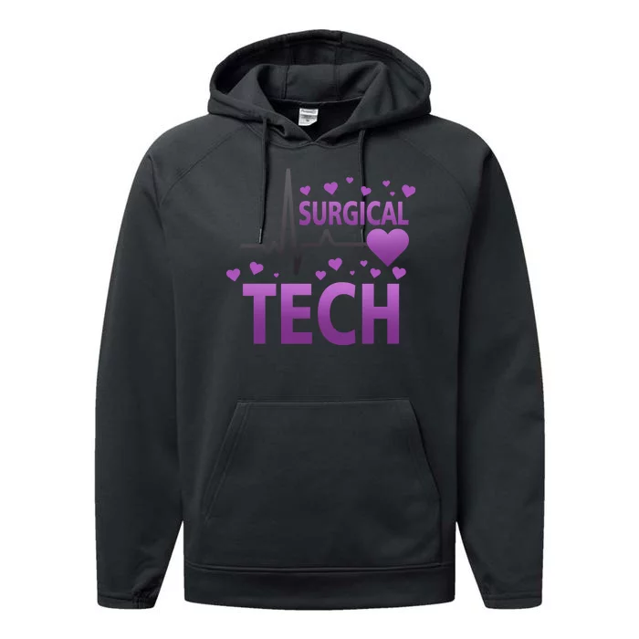 Surgical Tech Performance Fleece Hoodie