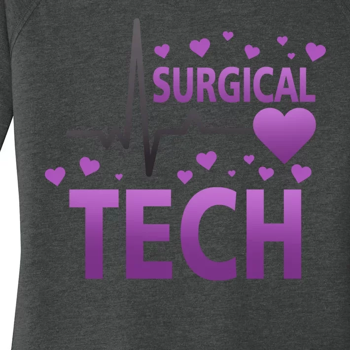 Surgical Tech Women's Perfect Tri Tunic Long Sleeve Shirt