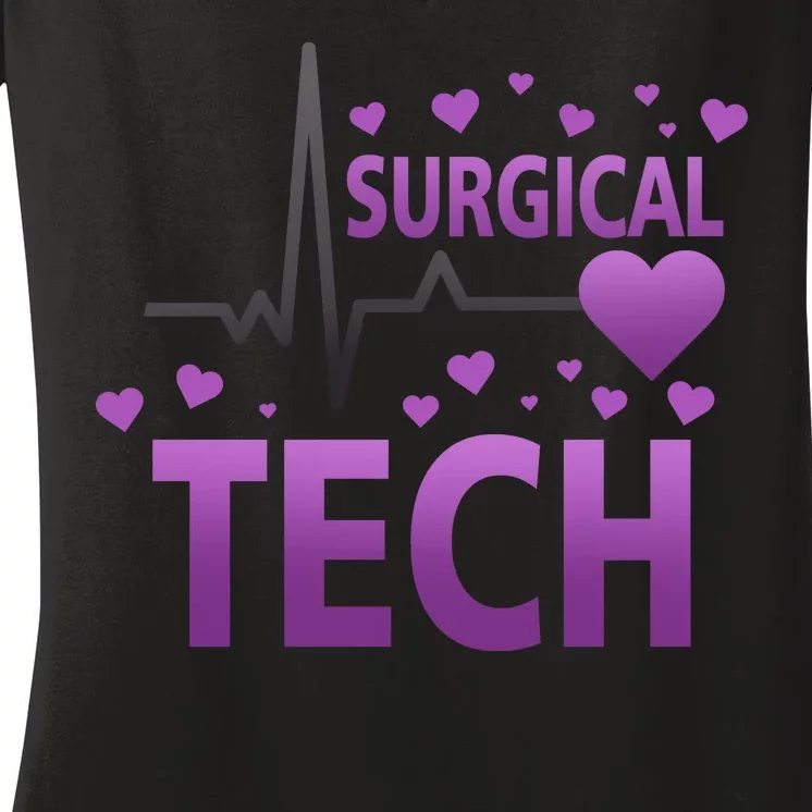 Surgical Tech Women's V-Neck T-Shirt