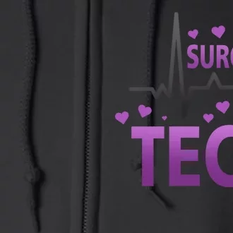 Surgical Tech Full Zip Hoodie