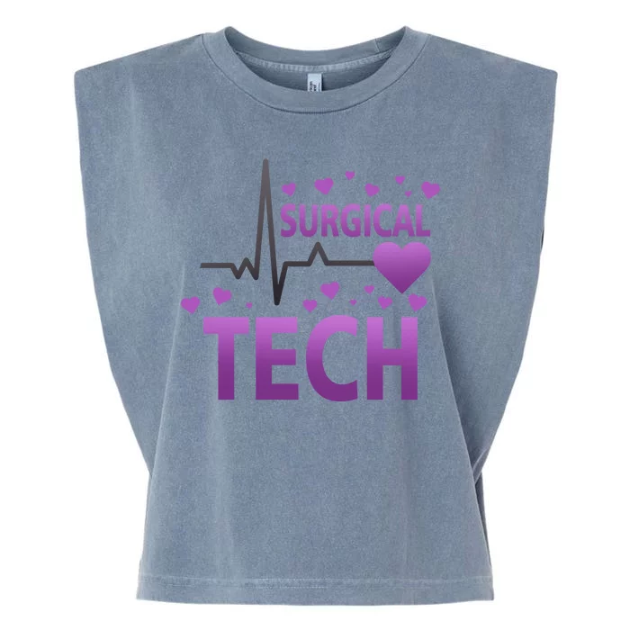 Surgical Tech Garment-Dyed Women's Muscle Tee