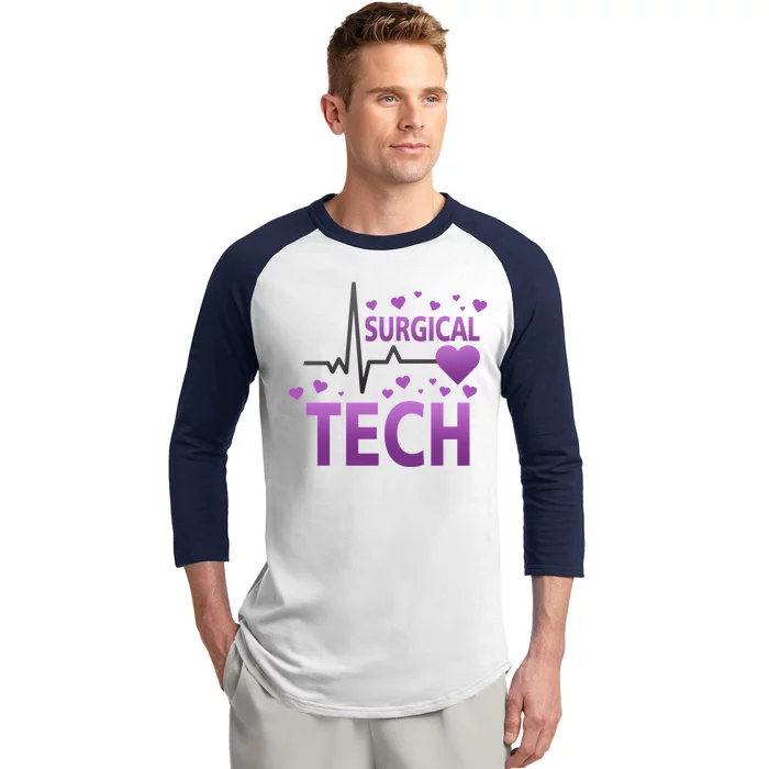 Surgical Tech Baseball Sleeve Shirt