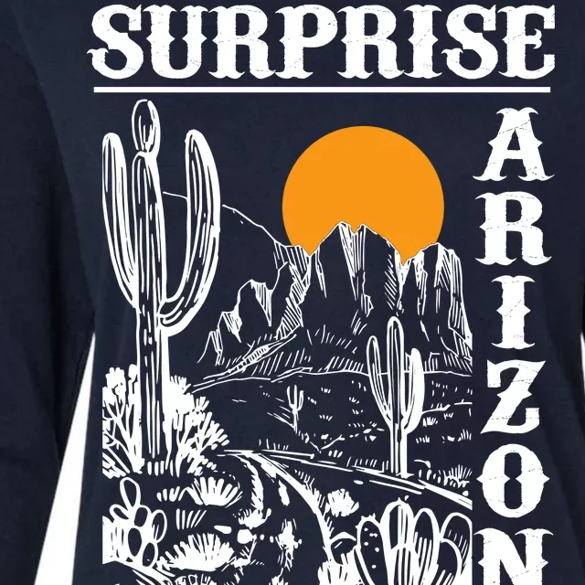 Surprise Arizona Womens Cotton Relaxed Long Sleeve T-Shirt