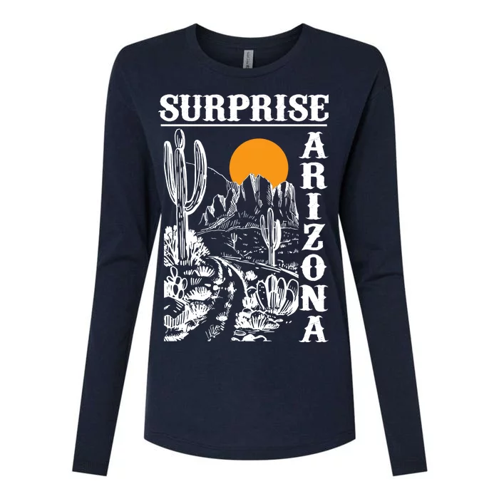 Surprise Arizona Womens Cotton Relaxed Long Sleeve T-Shirt