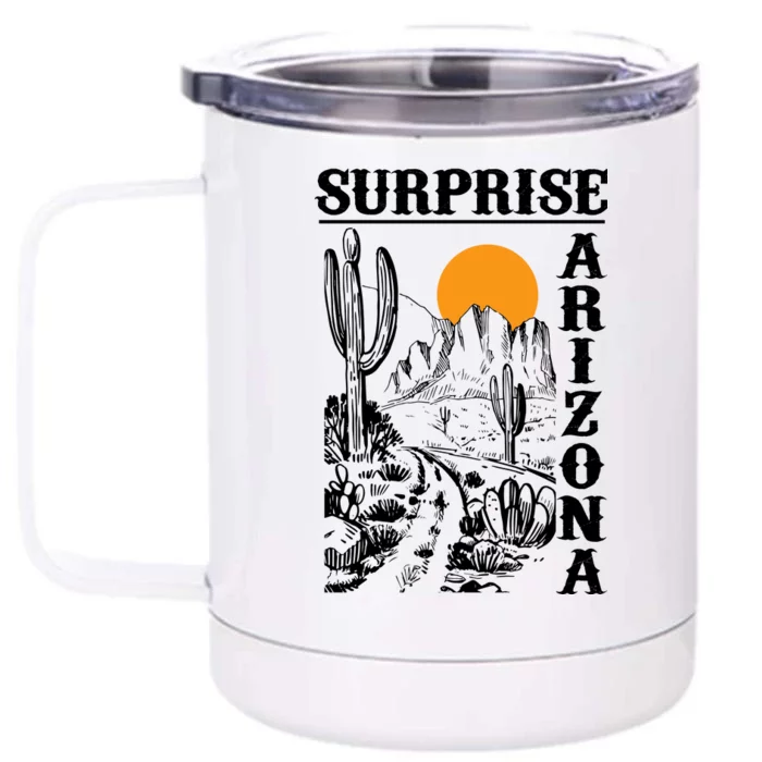 Surprise Arizona Front & Back 12oz Stainless Steel Tumbler Cup