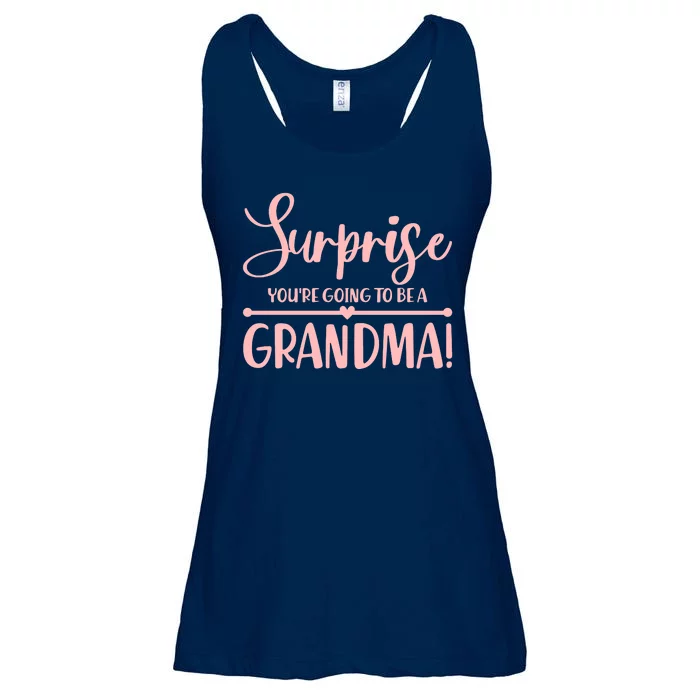 Surprise You're Going to Be A Grandma! Ladies Essential Flowy Tank