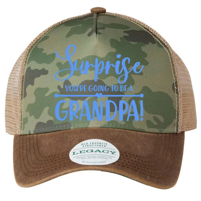 Surprise You're Going To Be A Grandpa! Legacy Tie Dye Trucker Hat