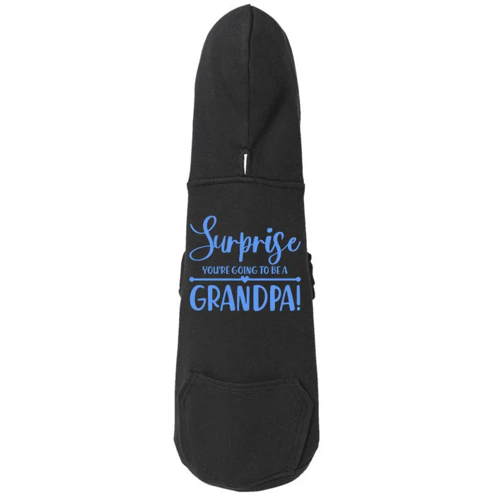 Surprise You're Going To Be A Grandpa! Doggie 3-End Fleece Hoodie