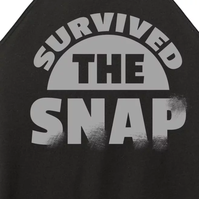 Survived The Snap Women’s Perfect Tri Rocker Tank