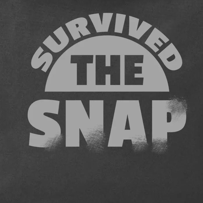 Survived The Snap Zip Tote Bag