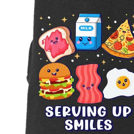 Serving Up Smiles Lunch Lady Doggie 3-End Fleece Hoodie