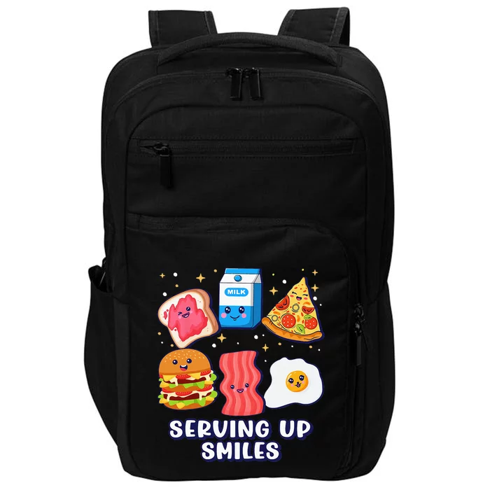 Serving Up Smiles Lunch Lady Impact Tech Backpack