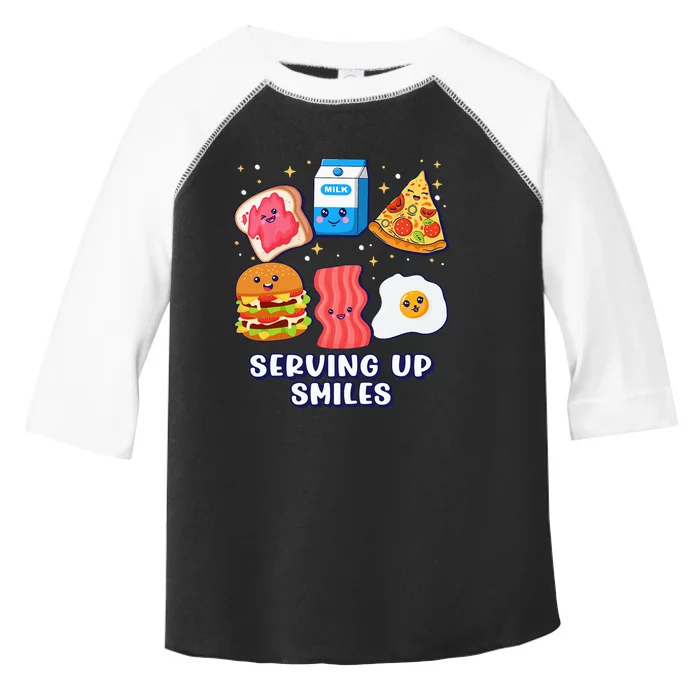 Serving Up Smiles Lunch Lady Toddler Fine Jersey T-Shirt