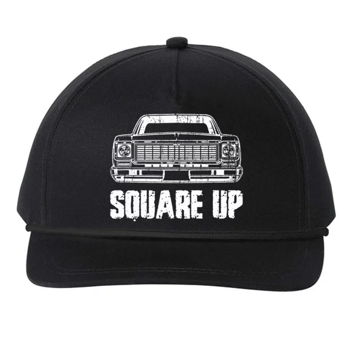 Square Up Square Body King Of Trucks Snapback Five-Panel Rope Hat