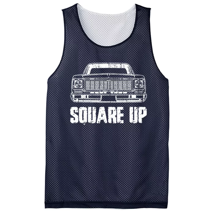 Square Up Square Body King Of Trucks Mesh Reversible Basketball Jersey Tank