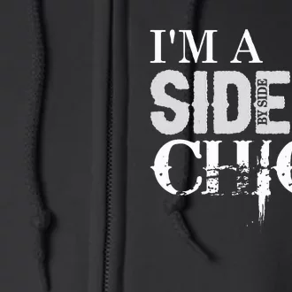 Sxs Utv Side Chick Wit & Charm Full Zip Hoodie