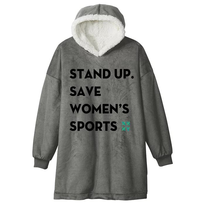 Stand Up Save Sports Hooded Wearable Blanket