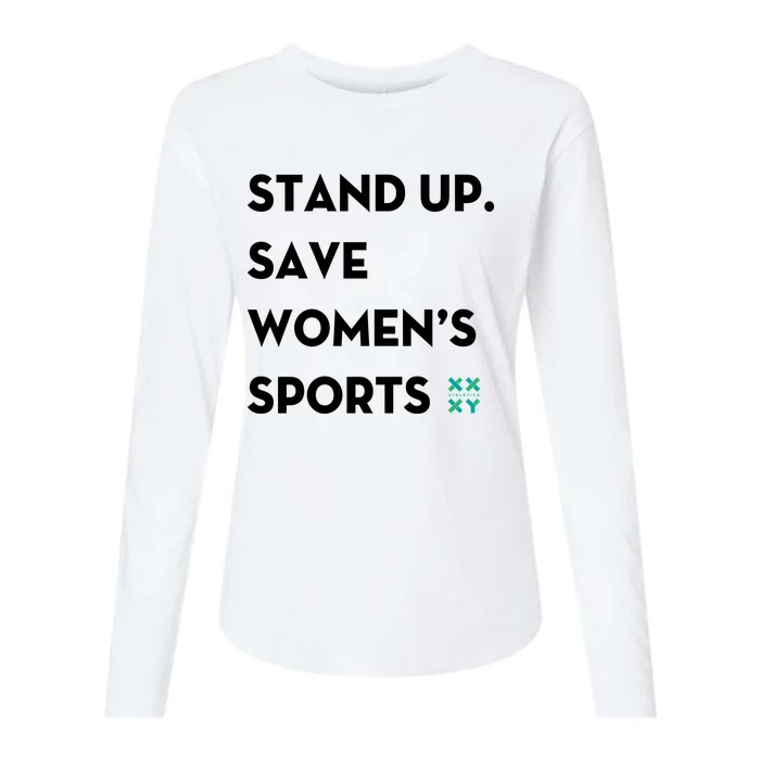 Stand Up Save Sports Womens Cotton Relaxed Long Sleeve T-Shirt