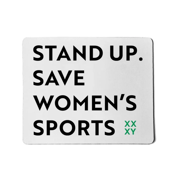 Stand Up Save Women’S Sports Mousepad