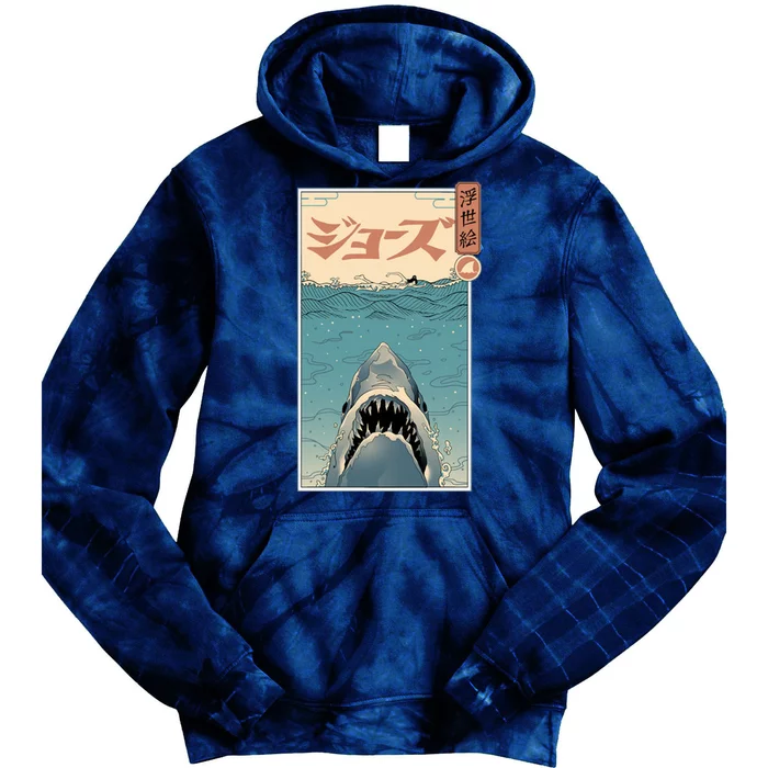 Shark Ukiyo Tie Dye Hoodie