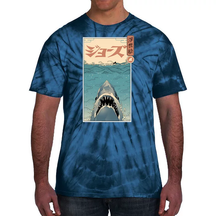 Shark Ukiyo Tie-Dye T-Shirt