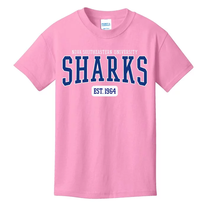 Southeastern University Sharks Est. Date Kids T-Shirt