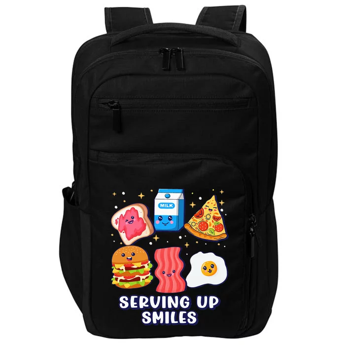 Serving Up Smiles Lunch Lady Impact Tech Backpack