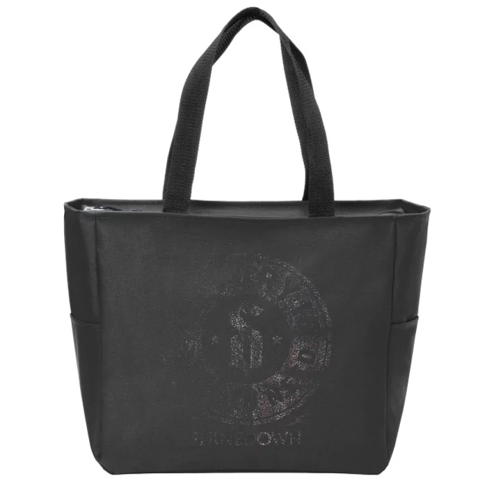 S.H.I.N.E.D.O.W.N United Seal Zip Tote Bag