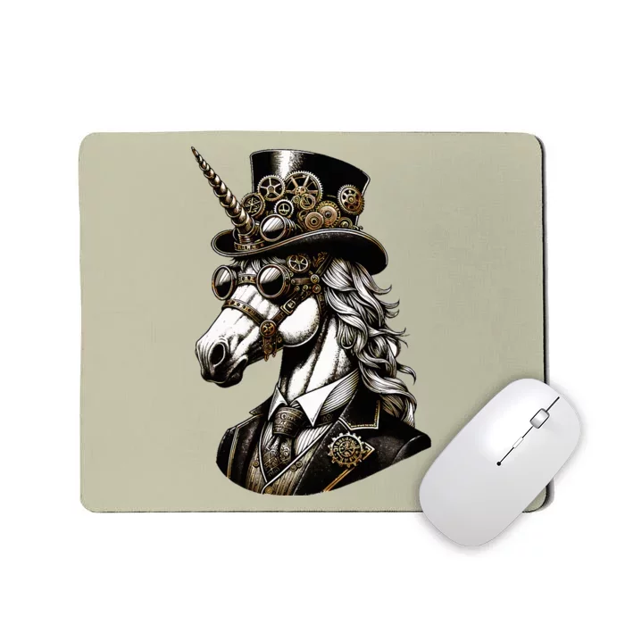 Steampunk Unicorn Steampunk Unicorn Mousepad