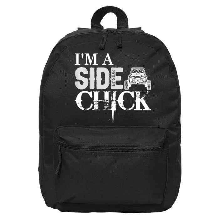 Sxs Utv Side Chick Wit & Charm 16 in Basic Backpack