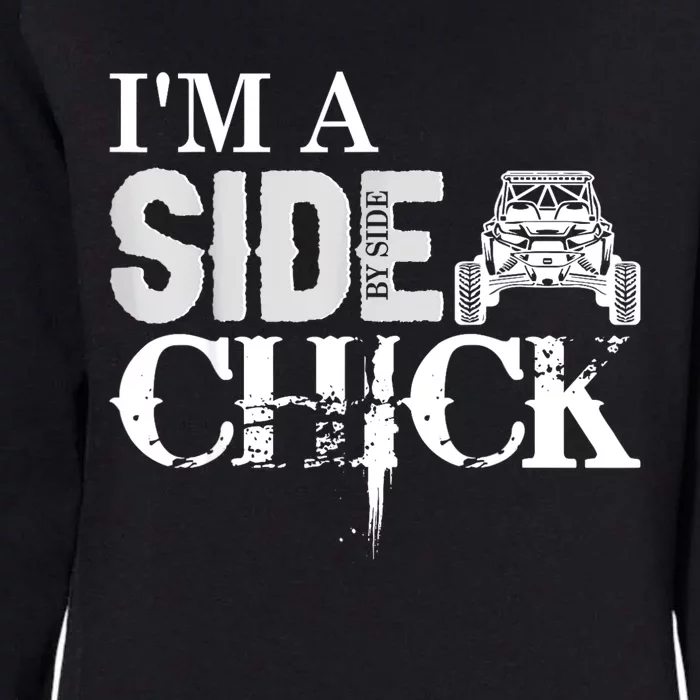 Sxs Utv Side Chick Wit & Charm Womens California Wash Sweatshirt