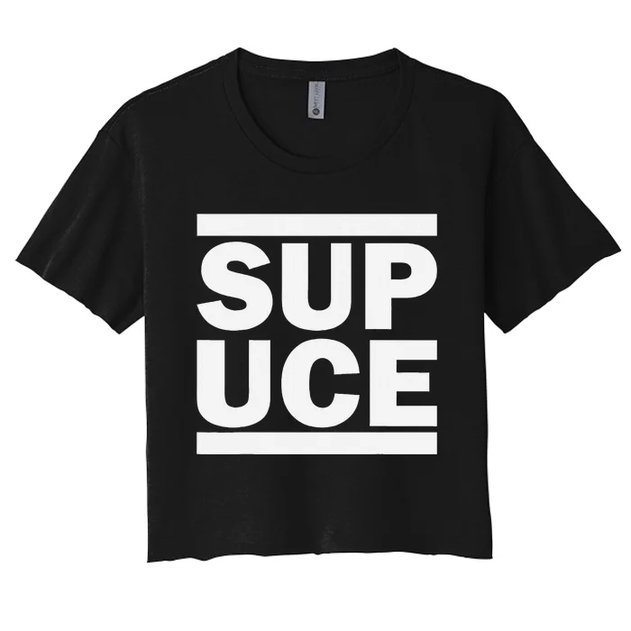 Sup Uce Samoan Design Women's Crop Top Tee