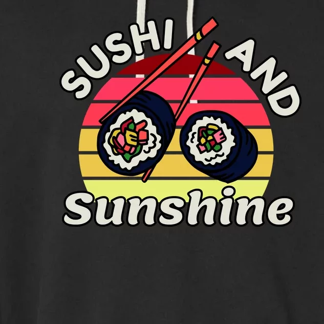 Sushi and Sunshine Garment-Dyed Fleece Hoodie