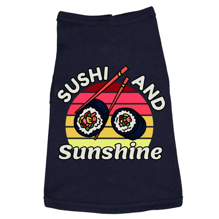 Sushi and Sunshine Doggie Tank