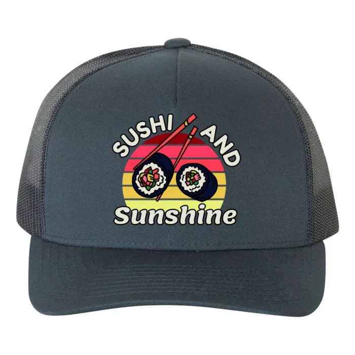 Sushi and Sunshine Yupoong Adult 5-Panel Trucker Hat