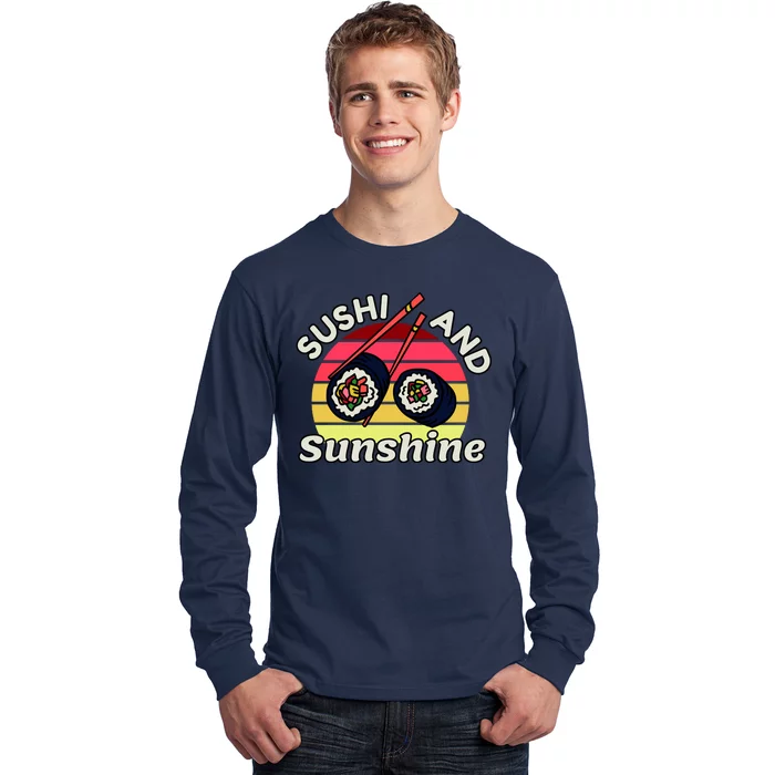 Sushi and Sunshine Long Sleeve Shirt