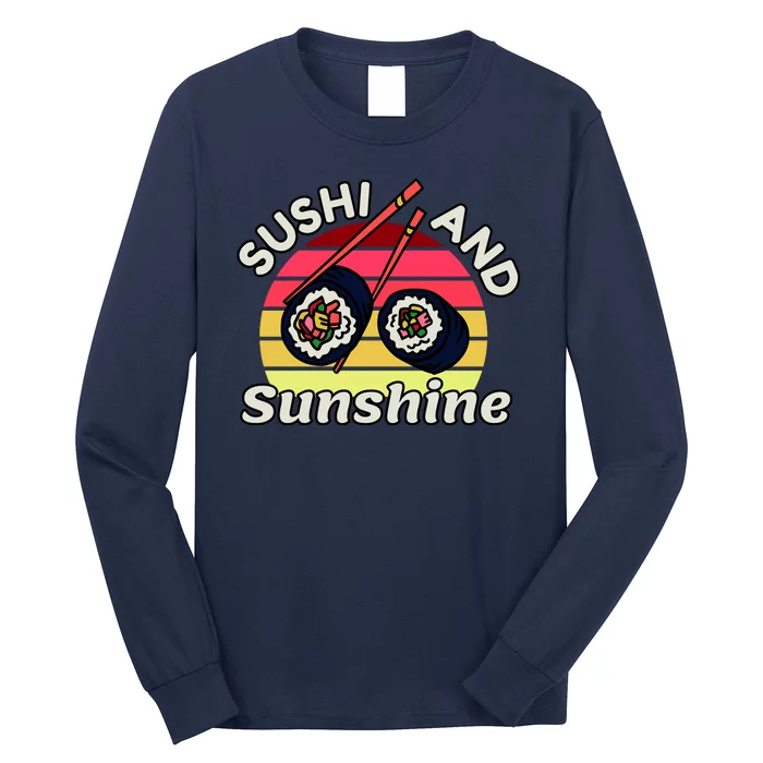 Sushi and Sunshine Long Sleeve Shirt