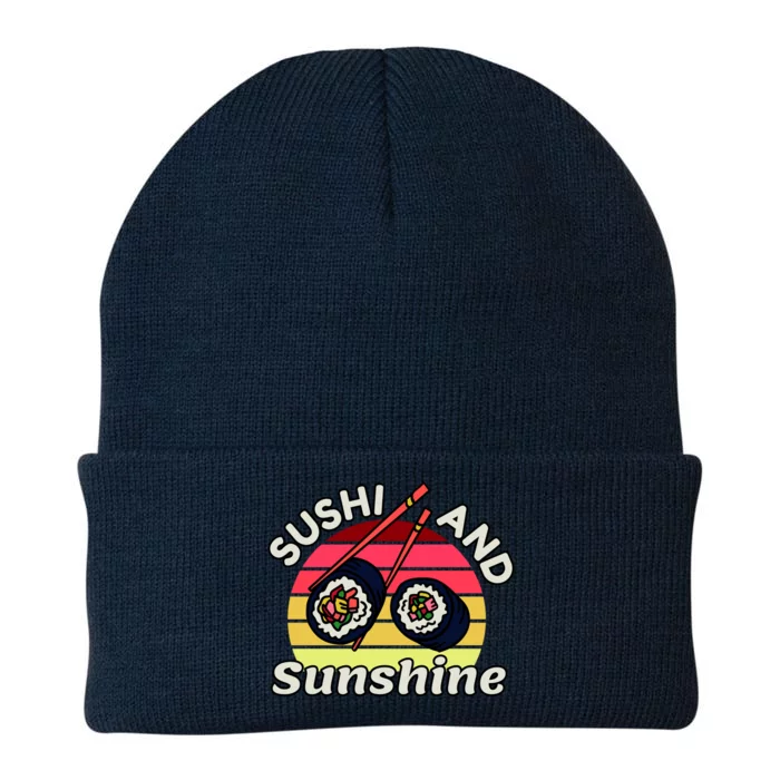 Sushi and Sunshine Knit Cap Winter Beanie